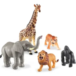 Jumbo Jungle Animals 5 Pieces