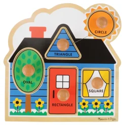 Jumbo Knob Puzzle Set Set of 4