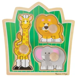 Jumbo Knob Puzzle Set Set of 4