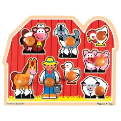 Jumbo Knob Puzzles Set of 2