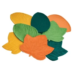 Jumbo Sensory Leaves Set of 8