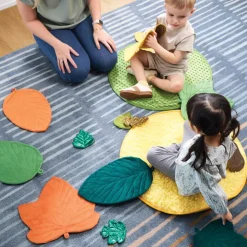 Jumbo Sensory Leaves Set of 8