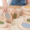 Jumbo Sensory River Stones 10 Pieces
