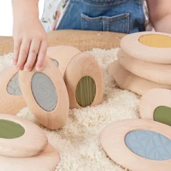 Jumbo Sensory River Stones 10 Pieces