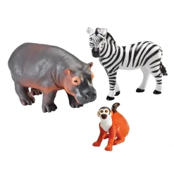 Jumbo Zoo Animals Set of 5