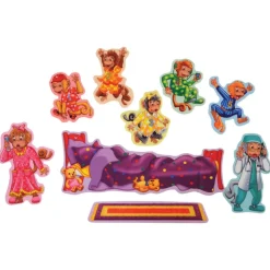 Jumping on the Bed Felt Set 9 Piece Set