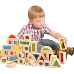 Junior Rainbow Blocks® 40 Pieces