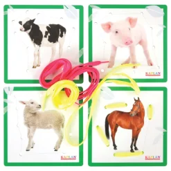 Kaplan Animal Lacing Boards