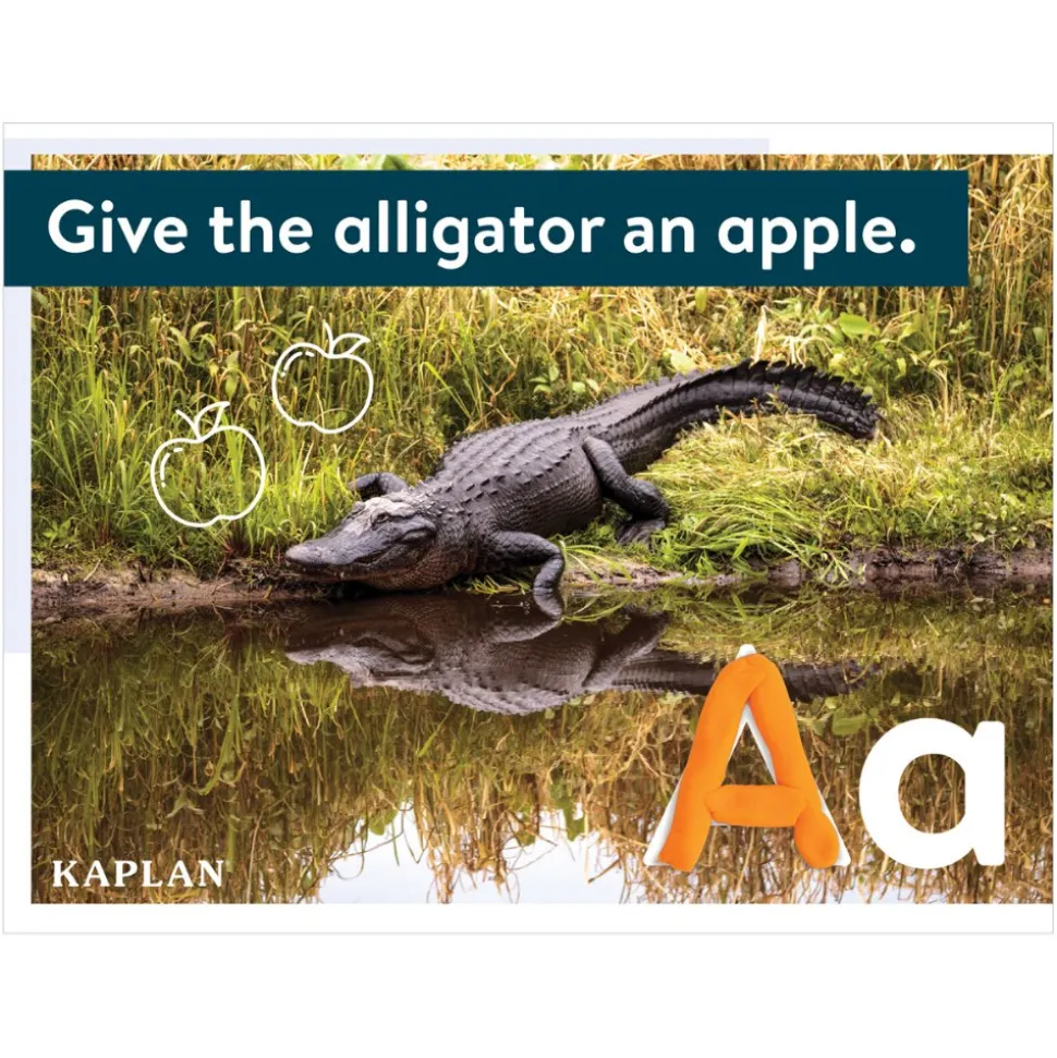 Kaplan Dough Literacy Mats Set of 26