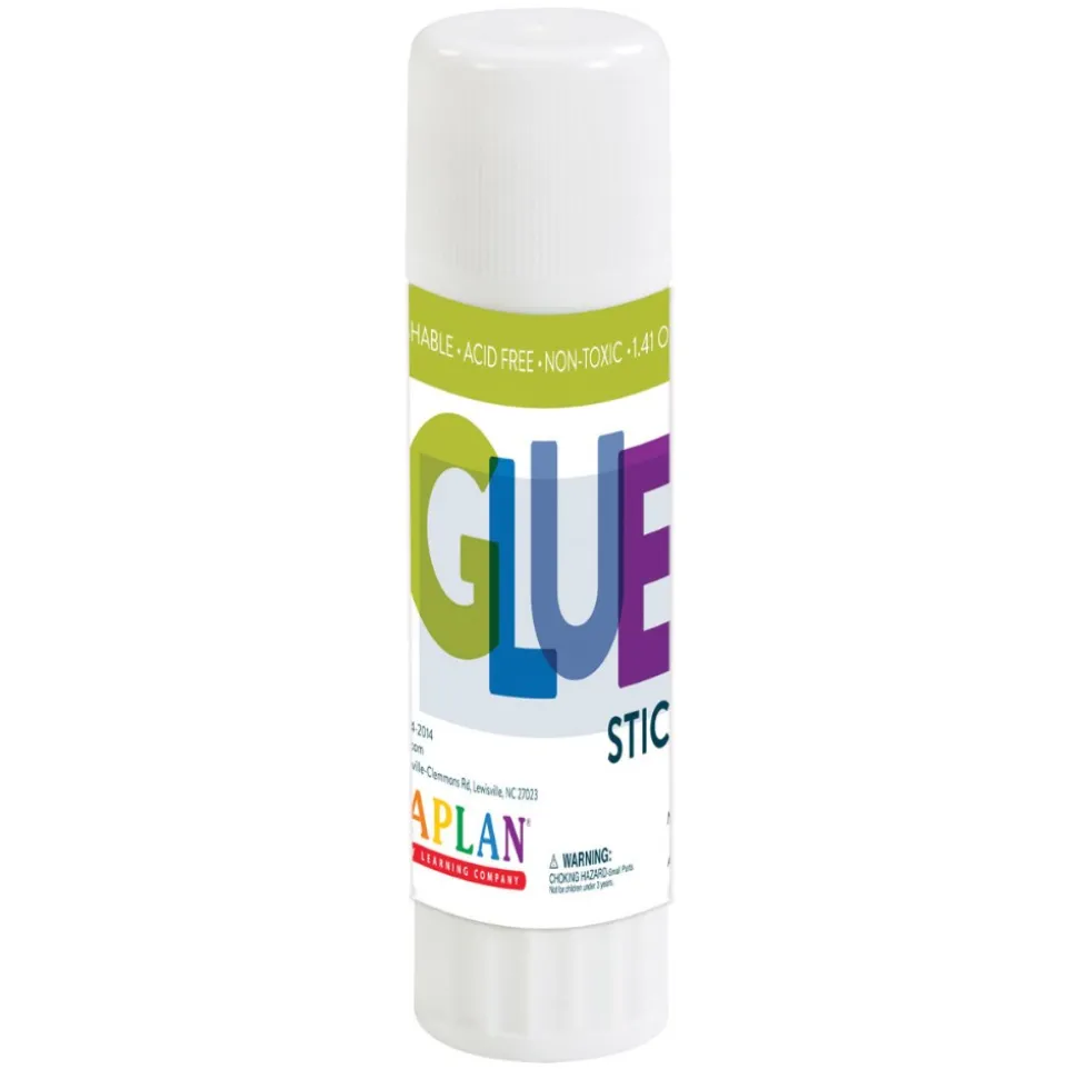 Kaplan Easy Apply Washable Glue Sticks Set of 30