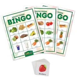 Kaplan Healthy Foods Bingo Game
