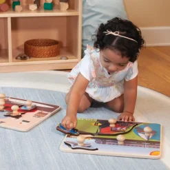 Kaplan Jumbo Knob Puzzles Set of 7
