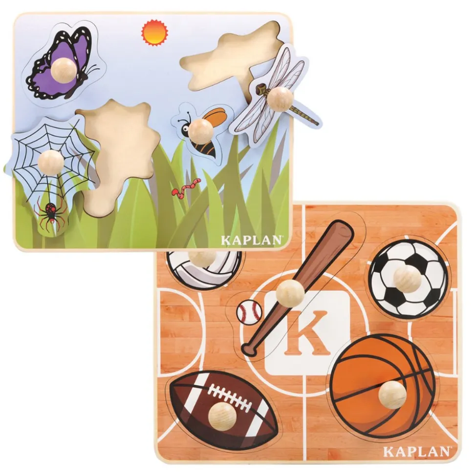 Kaplan Jumbo Knob Puzzles Set of 7