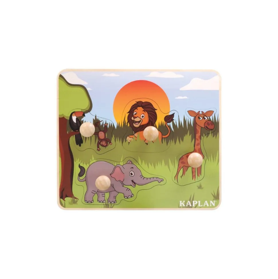 Kaplan Jumbo Knob Puzzles Set of 7