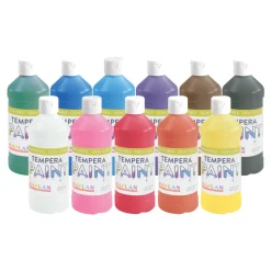 Kaplan Kolors 16 oz. Washable Paints Set of 11