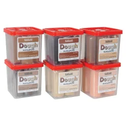 Kaplan Multicultural Dough Set of 6 1.98 lb Containers