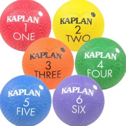 Kaplan Playground Balls Set of 6
