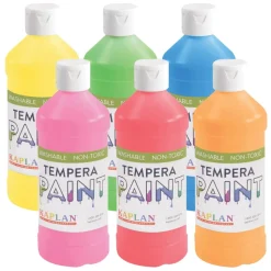 Kaplan Washable Fluorescent Tempera Paint 16 oz.