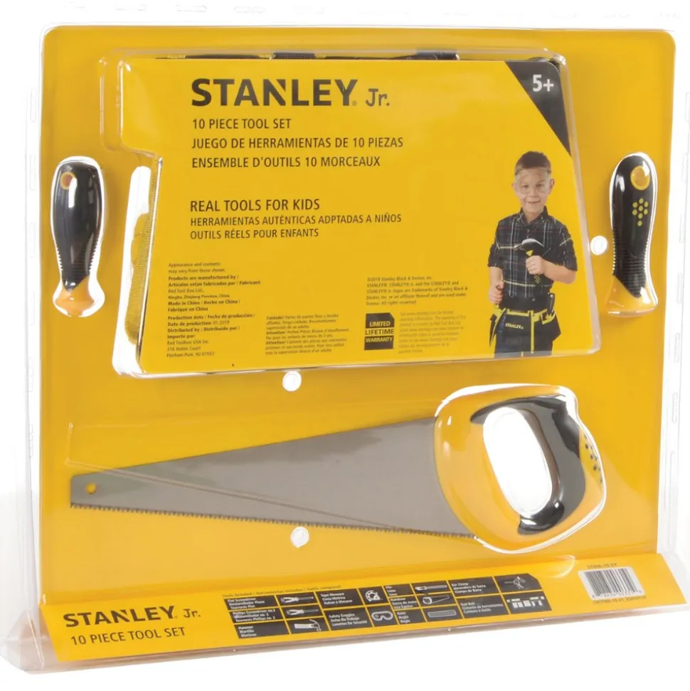 Kid's Stanley 10-Piece Tool Set with Tool Belt