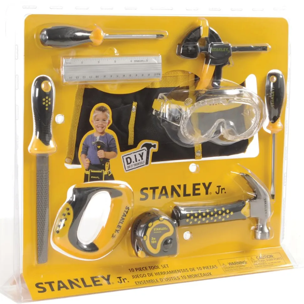 Kid's Stanley 10-Piece Tool Set with Tool Belt