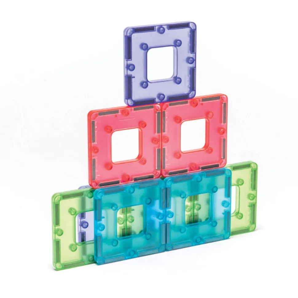 KinderMag Translucent Starter Set Magnetic Building 48 Pieces