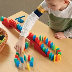 Kinetic Domino Toppling Kit 204 Pieces