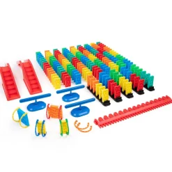 Kinetic Domino Toppling Kit 204 Pieces