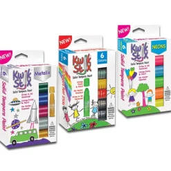 Kwik Stix Solid Tempera Paint Packs