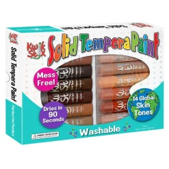 Kwik Stix Solid Tempera Paint Global Skin Tones