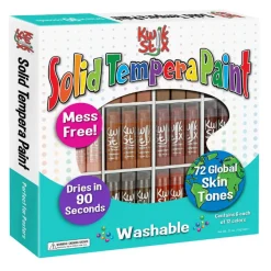 Kwik Stix Solid Tempera Paint Global Skin Tones