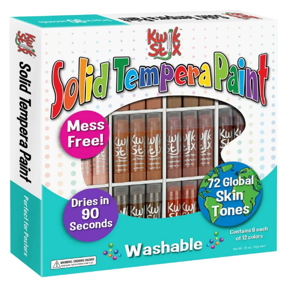 Kwik Stix Solid Tempera Paint Global Skin Tones