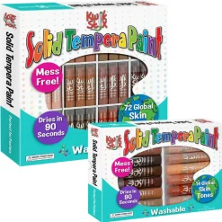 Kwik Stix Solid Tempera Paint Global Skin Tones