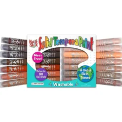 Kwik Stix Solid Tempera Paint Global Skin Tones