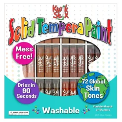 Kwik Stix Solid Tempera Paint Global Skin Tones