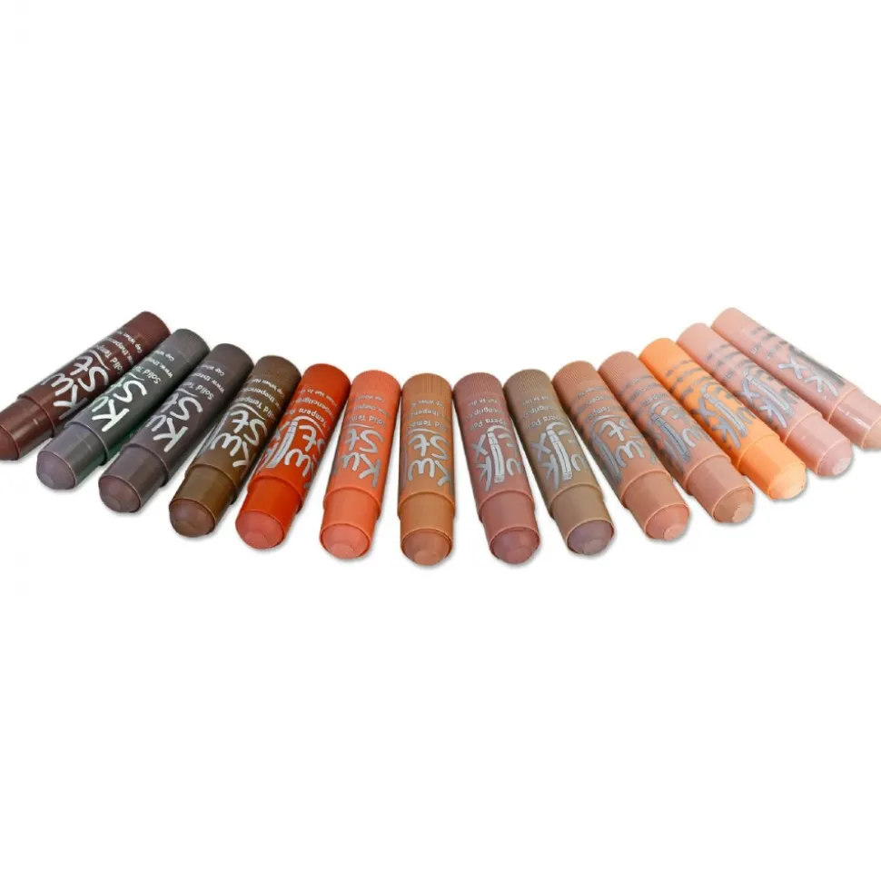 Kwik Stix Solid Tempera Paint Global Skin Tones