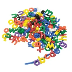 Lacing Lower Case Letter Beads & Chenille Stems