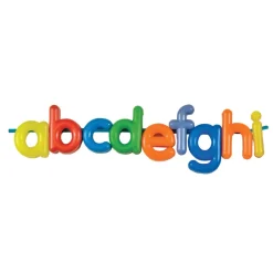 Lacing Lower Case Letter Beads & Chenille Stems