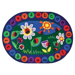Ladybug Circletime 6'9" x 9'5" Oval