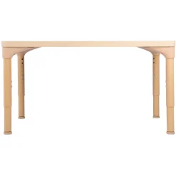 Laminate 24" x 36" Rectangle Table With Adjustable Legs