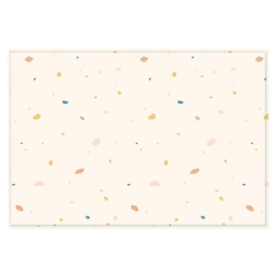 LaPure™ Soft Play Mat Double-sided Jelly Terrazzo & Sage Beige