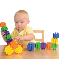 Large Connecting Cubes Manipulative Set 48 Pieces