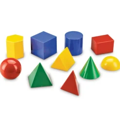 Large Geo Shapes Set of 10