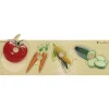 Large Knob Fruits and Vegetables Puzzle Set Set of 2