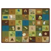 Learning Blocks Nature 5'10" x 8'4" Rectangle