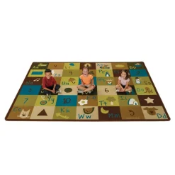 Learning Blocks Nature 5'10" x 8'4" Rectangle