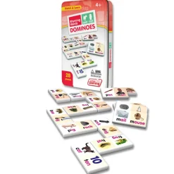 Learning Dominoes Emotions, Rhyming Words and Ten Frame Games