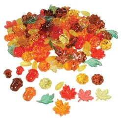 Leaves and Seeds Counters 144 Pieces