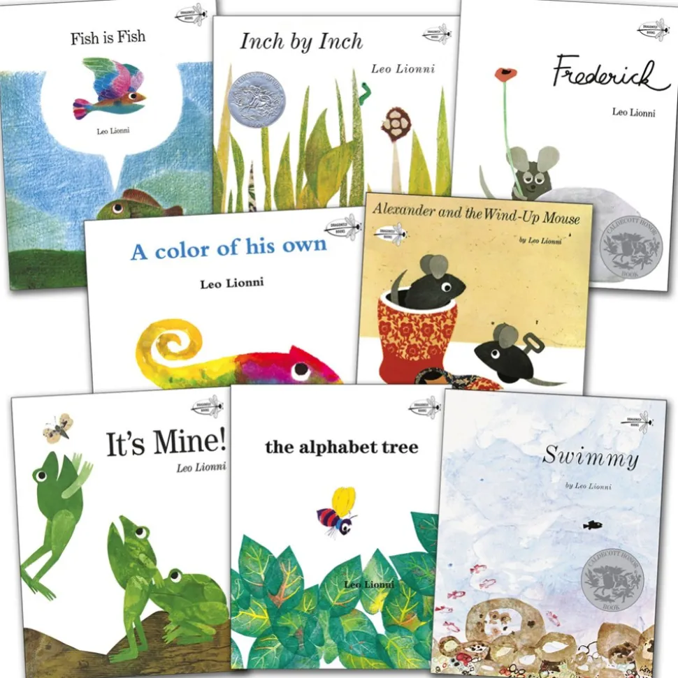 Leo Lionni Books Set of 8