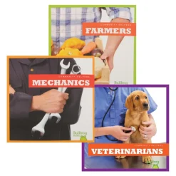 Let's Learn About Community Helpers Paperback Books Set of 8