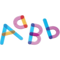 Letter Construction Activity Set 60 Pieces